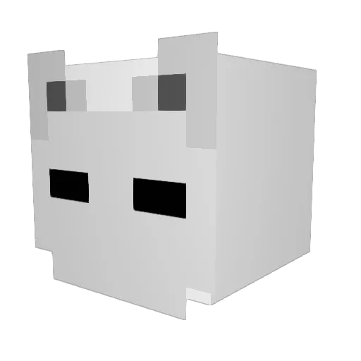 laxdus Minecraft avatar head, 3D render