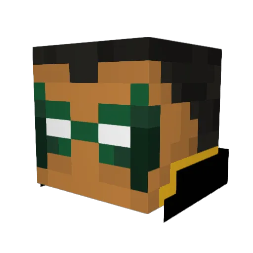 laxinmatt Minecraft avatar head, 3D render