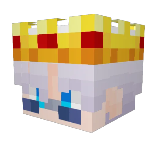 laxito22 Minecraft avatar head, 3D render