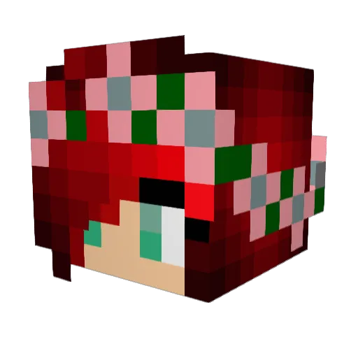 laxlover527 Minecraft avatar head, 3D render