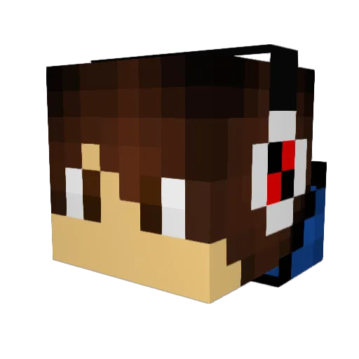 laxterjaxter10 Minecraft avatar head, 3D render