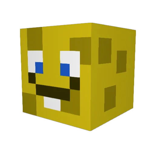 laylavocado Minecraft avatar head, 3D render