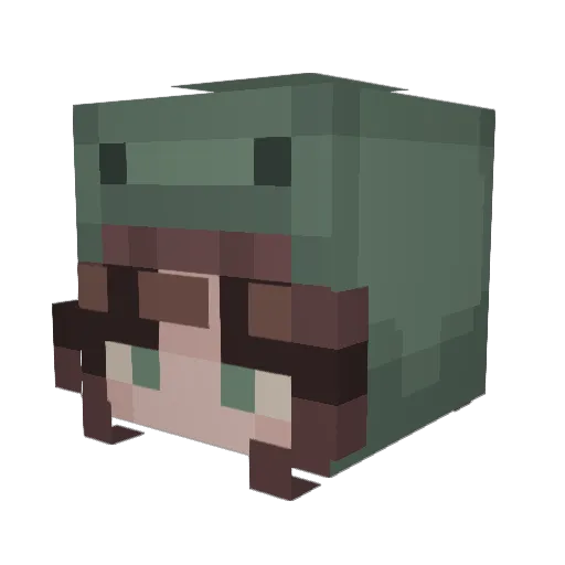 layschips12 Minecraft avatar head, 3D render