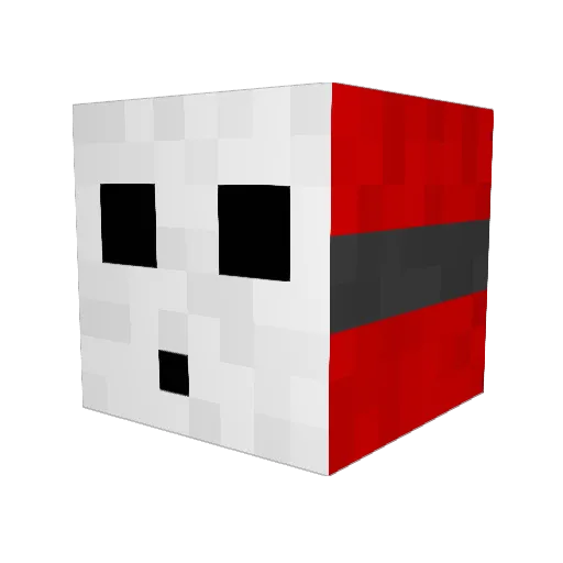 layser99 Minecraft avatar head, 3D render