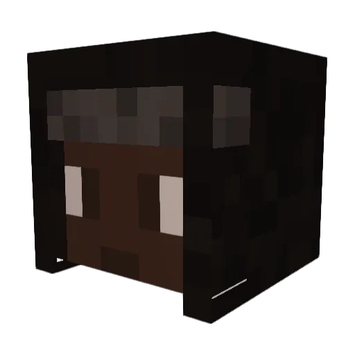 lazarus_m Minecraft avatar head, 3D render