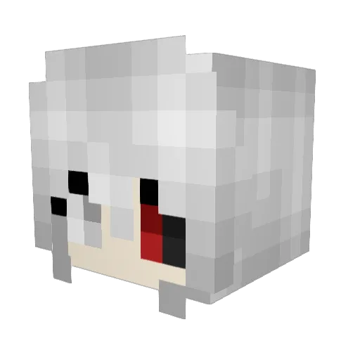 lazer1301 Minecraft avatar head, 3D render