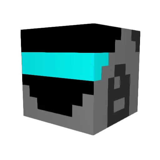 lazinoch Minecraft avatar head, 3D render