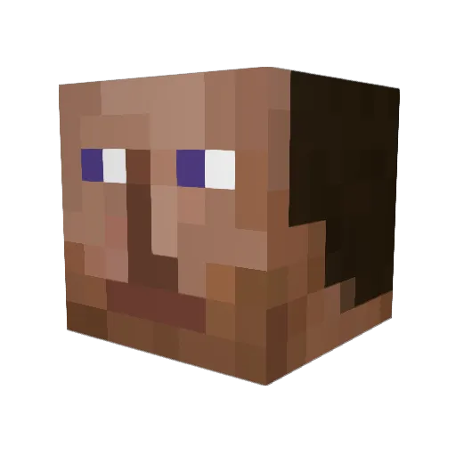lazl_o_l Minecraft avatar head, 3D render