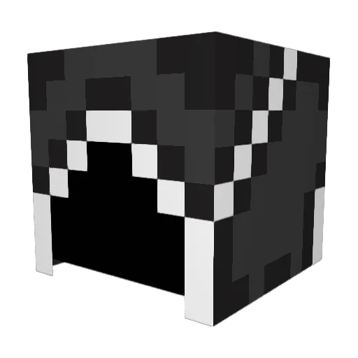 lazyflamingo Minecraft avatar head, 3D render