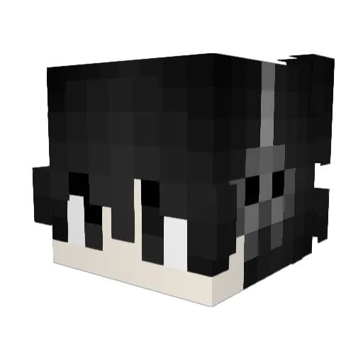 lazyleopard47 Minecraft avatar head, 3D render