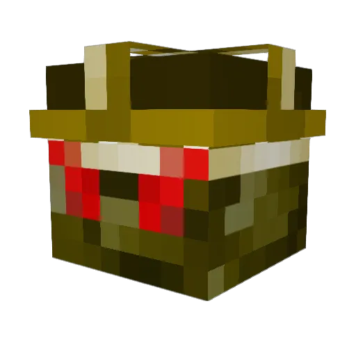 lazymaster Minecraft avatar head, 3D render