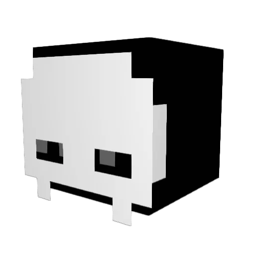 lazymvn Minecraft avatar head, 3D render