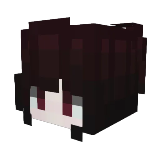 lazz22 Minecraft avatar head, 3D render