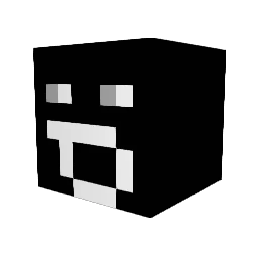 lbeeee Minecraft avatar head, 3D render