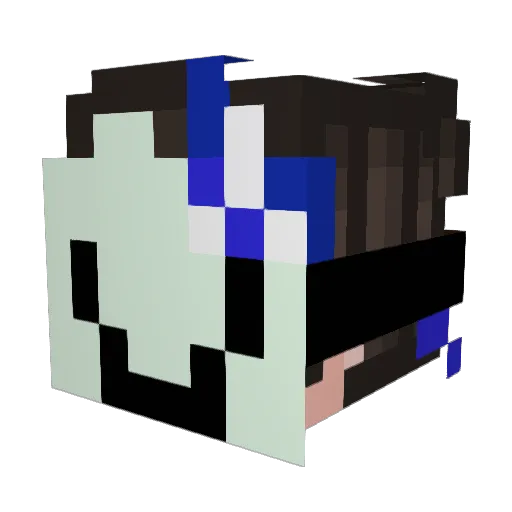lblancoc_ST Minecraft avatar head, 3D render