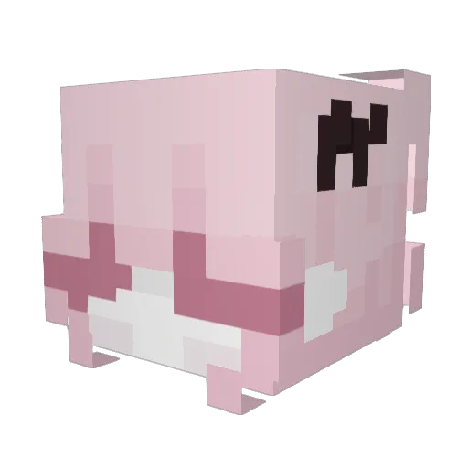lbridgetl Minecraft avatar head, 3D render