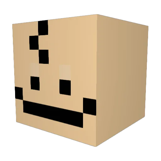 lbsc4ke Minecraft avatar head, 3D render