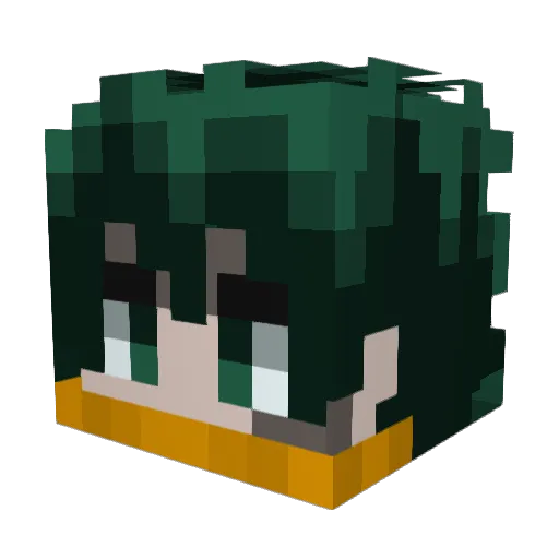 lbtvr Minecraft avatar head, 3D render