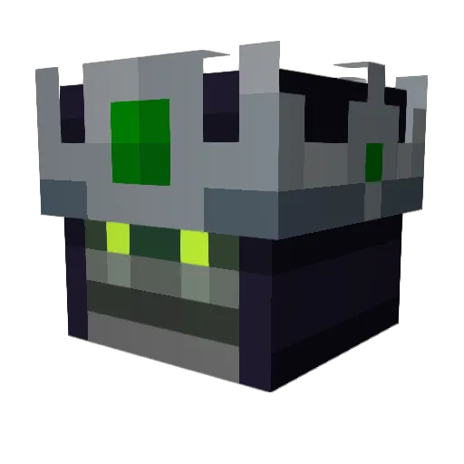 lcd101_ Minecraft avatar head, 3D render