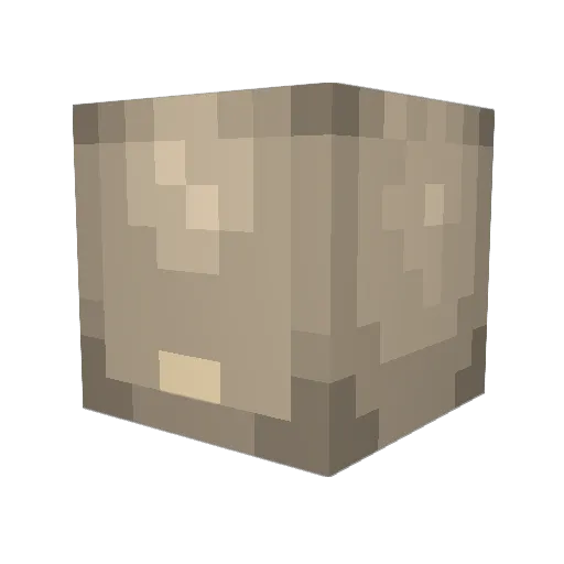 lceCubed Minecraft avatar head, 3D render