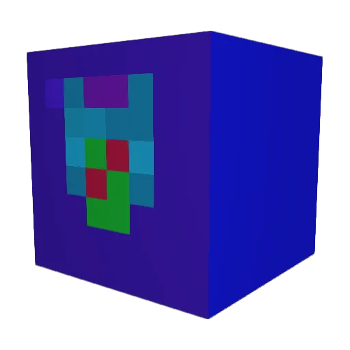 lcreddog Minecraft avatar head, 3D render