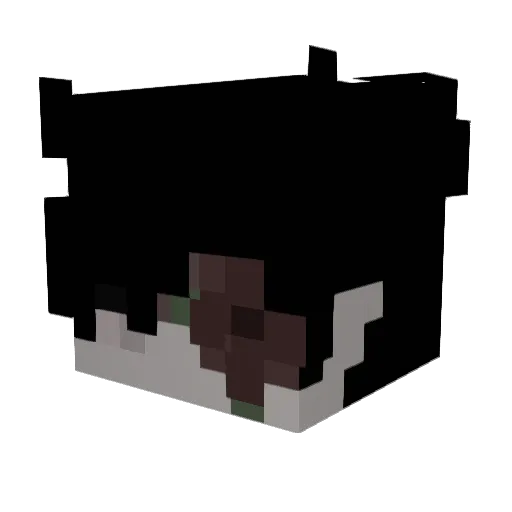 lcti Minecraft avatar head, 3D render