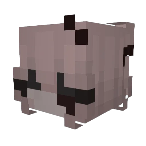 lcvesck Minecraft avatar head, 3D render