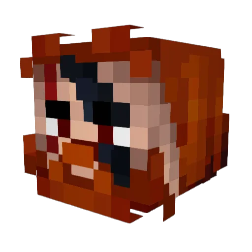 lcy13vv Minecraft avatar head, 3D render
