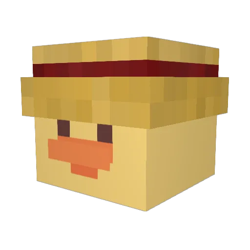 ldavo97 Minecraft avatar head, 3D render