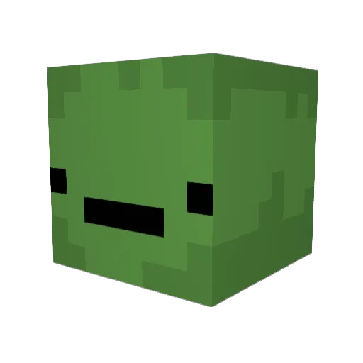 ldbandv Minecraft avatar head, 3D render