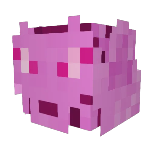 ldelaey Minecraft avatar head, 3D render
