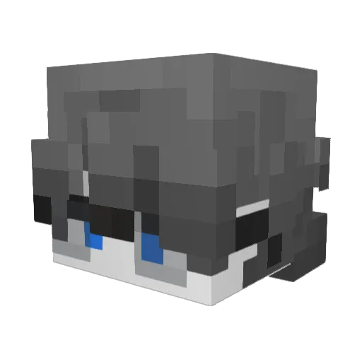 ldexp Minecraft avatar head, 3D render