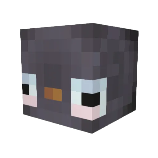 ldk8507 Minecraft avatar head, 3D render