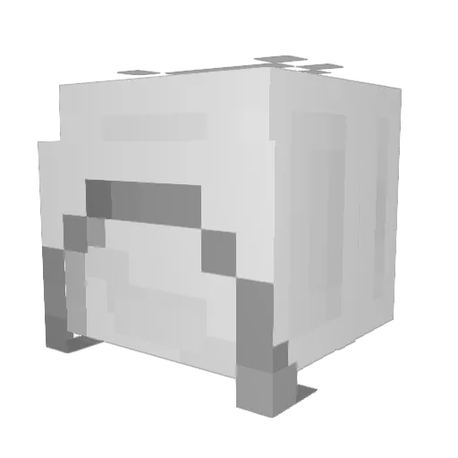 ldlePlayer Minecraft avatar head, 3D render