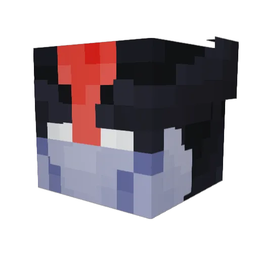 ldorianismygoat Minecraft avatar head, 3D render