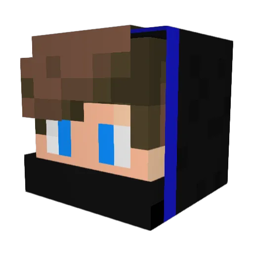 ldy333222888 Minecraft avatar head, 3D render