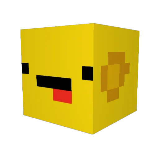 leAlex_ Minecraft avatar head, 3D render