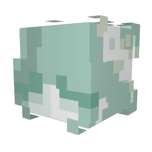 leGueck Minecraft avatar head, 3D render