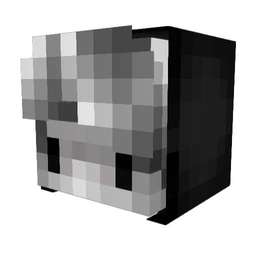 leMarvZz Minecraft avatar head, 3D render