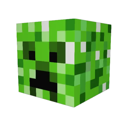 le_almeidaj Minecraft avatar head, 3D render