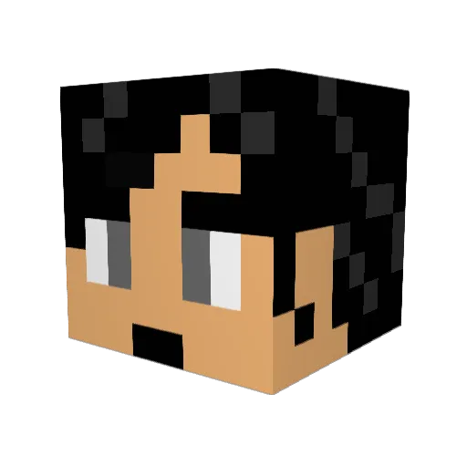 le_dragon11 Minecraft avatar head, 3D render