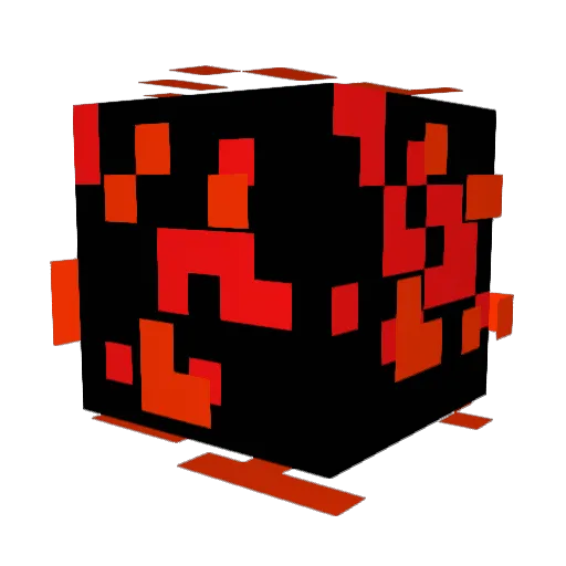 le_steack Minecraft avatar head, 3D render