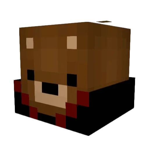 le_toucan69 Minecraft avatar head, 3D render