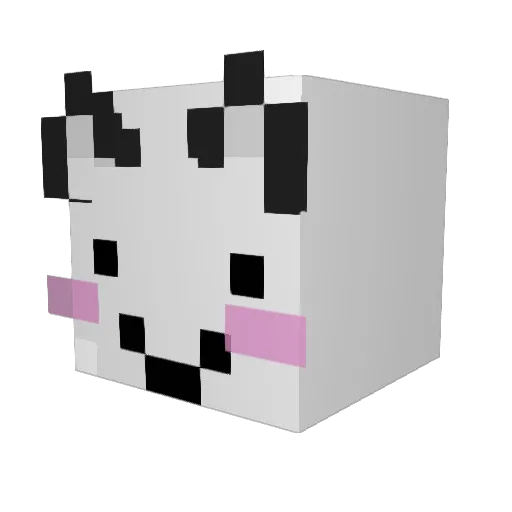 leafbee Minecraft avatar head, 3D render