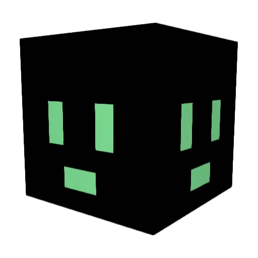 leaffiy Minecraft avatar head, 3D render