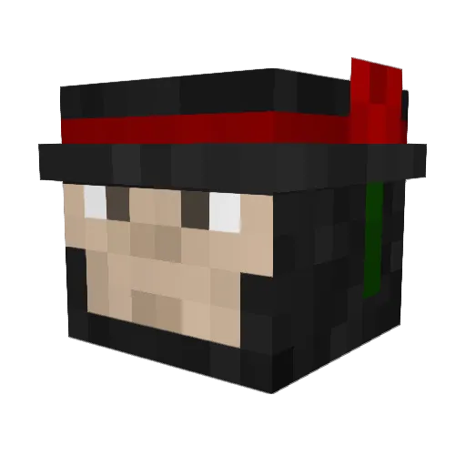 leafsfan123 Minecraft avatar head, 3D render