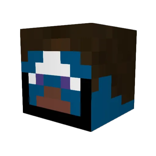 leafsquash Minecraft avatar head, 3D render