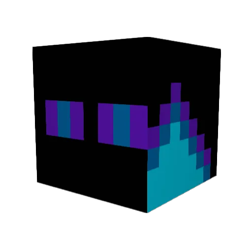 leafythegreat Minecraft avatar head, 3D render