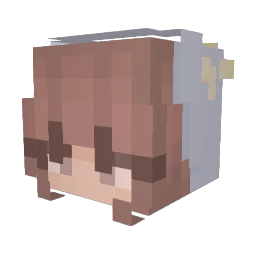 leahbee14 Minecraft avatar head, 3D render