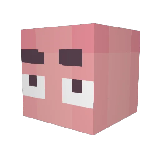 leaiscool123 Minecraft avatar head, 3D render